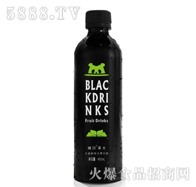 情動黑水水蜜桃水果味480ml