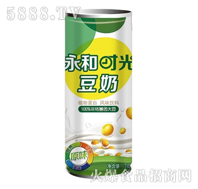 永和時(shí)光豆奶原味240ml
