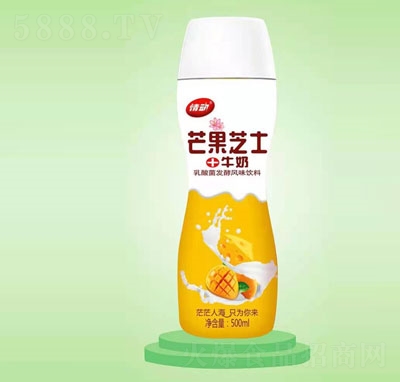 情動芒果芝士乳酸菌發(fā)酵風味飲料500ml