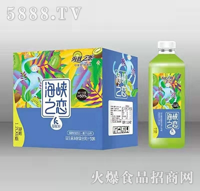 海峽之戀獼猴桃益生菌發(fā)酵復(fù)合果汁飲料1.2Lx6瓶