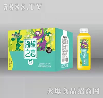 海峽之戀芒果益生菌發(fā)酵復(fù)合果汁飲料480mlx6瓶