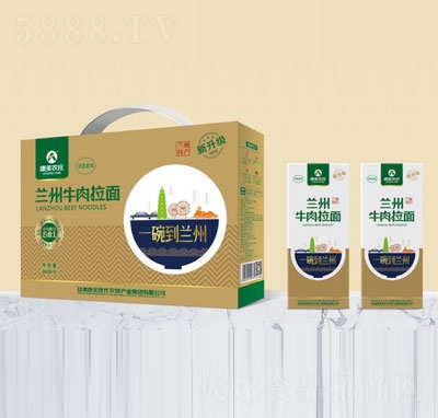 康美農莊蘭州牛肉拉面266克x10盒