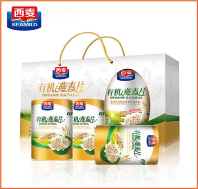 西麥有機(jī)燕麥片谷物健康營(yíng)養(yǎng)早餐代餐飽腹麥片即食罐裝燕麥片