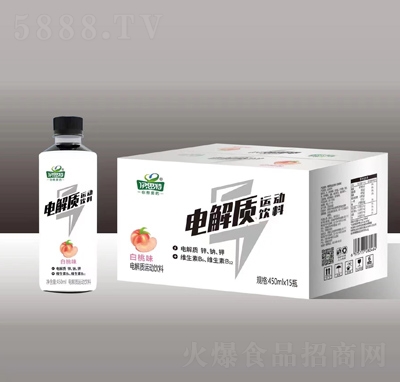 伊思特電解質(zhì)水運(yùn)動飲料白桃味450ml×15