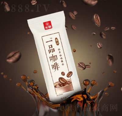 光明一品咖啡冰萃咖啡棒冰網(wǎng)紅冷萃咖啡風味冰美式咖啡雪糕