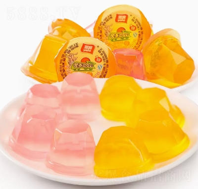 雅客營(yíng)養(yǎng)動(dòng)車(chē)組快樂(lè)小書(shū)包果凍布丁果凍600g