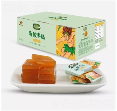 齊云山芒果南酸棗糕2kg整箱芒果干零食