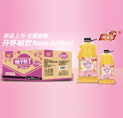 柯菲雪桃子熟了復合果汁飲料2.5LX6瓶