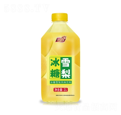 柯菲雪冰糖雪梨風味飲料1L