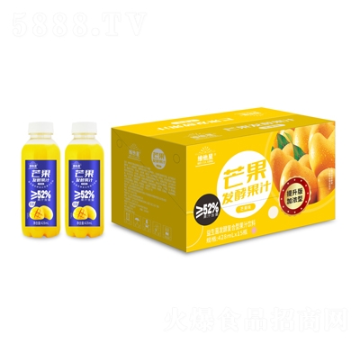 維他星芒果味益生菌發(fā)酵復(fù)合型果汁飲料428毫升X15瓶
