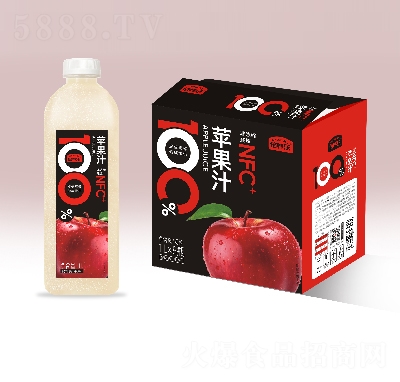 倍養(yǎng)樂果汁飲料蘋果汁1L×8瓶