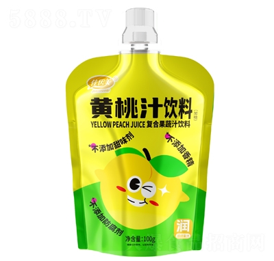 佳因美黃桃汁飲料100g